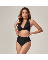 Bandage Stripe Bikini Set